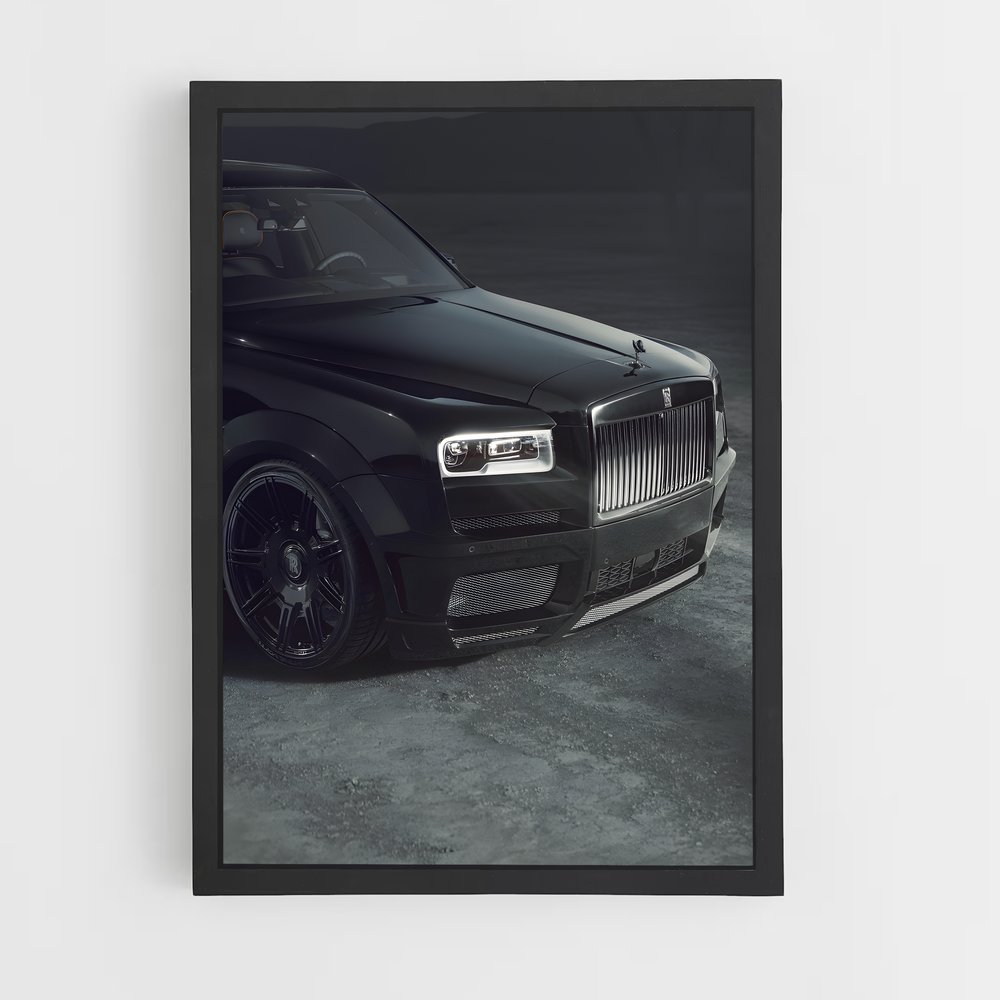Poster Cullinan black badge élégant – affiche Rolls-Royce (vue 2)